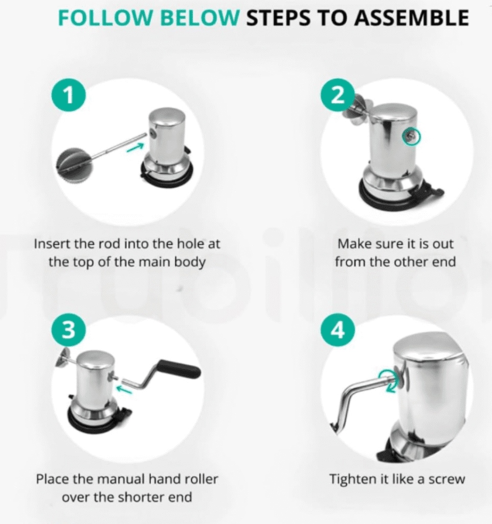 LOOJI Coconut Scraper Coconut Crusher Coconut grater Coconut peeler