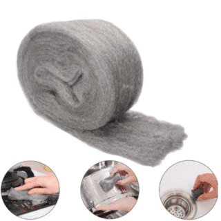 Steel Wool 5 Meter | 0000 Grade steel wool roll - LOOJI