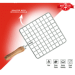 Chapati Roti Griller | Barbeque Jali Griller | Phulka grill for Gas stove – Square