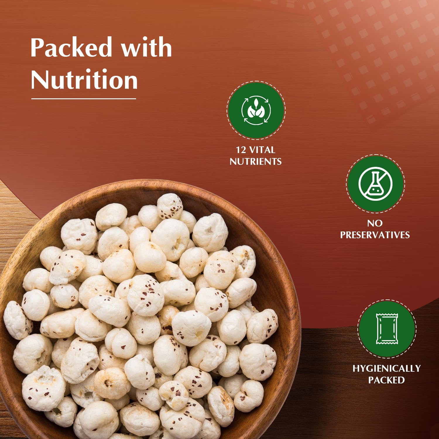 Premium Makhana 1 KG | Foxnuts | Phool Makhana - Image 4