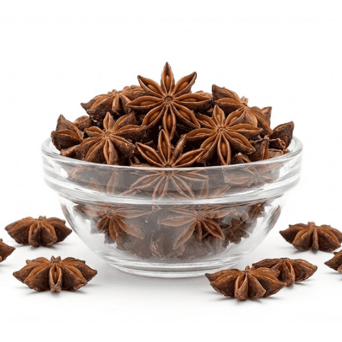 Buy Whole Star Anise (Starful) spice with natural star shape used in cooking and masala online at best price in India