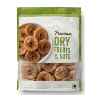 Purily Dried Anjeer and Figs pack - 500g and 1kg pack - looji