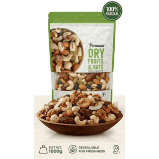 Purily® Mixed Dry Fruits – 1KG Pack